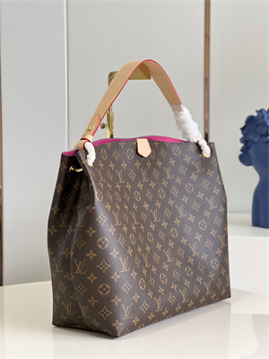 L.V Graceful MM Bag Monogram Canvas Inside Pivoine Pink M43703