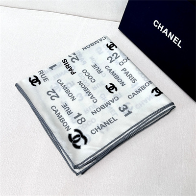 Chanel Cashmere/Silk Scarf/Shawl 38934