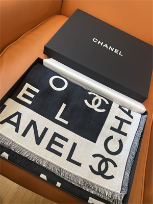 Chanel Wool/Cashmere/Silk Scarf/Shawl 38936