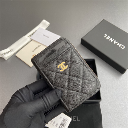 Chanel Classic Card Holder Lambskin/Grained Calfskin AP1650