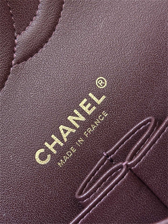 Chanel Medium Classic Flap Bag Lambskin Gold Tone Metal Black 01112 TOP