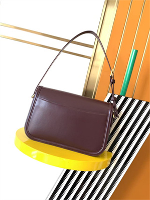 Y.S.L SOLFERINO MEDIUM IN BOX SAINT LAURENT ROUGE CABERNET Color